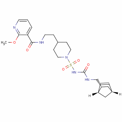 格列胺脲结构式_51876-98-3结构式