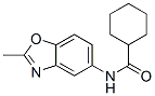 (9ci)-n-(2-甲基-5-苯并噁唑基)-环己烷羧酰胺结构式_519019-65-9结构式