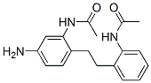 3-乙酰基氨基-4-[2-(o-乙酰基氨基苯基)乙基]苯胺结构式_51959-78-5结构式