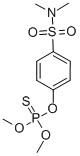 Phosphorothioic acid,o-[4-[(dimethylamino)sulfonyl]phenyl] o,o-dimethyl ester Structure,52-85-7Structure