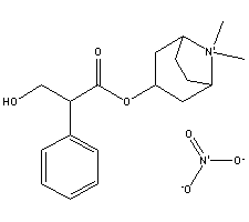 atropine methyl nitrate Structure,52-88-0Structure