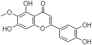 泽兰黄酮结构式_520-11-6结构式