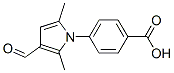 4-(3-Formyl-2,5-dimethyl-1H-pyrrol-1-yl)benzenecarboxylic acid Structure,52034-38-5Structure