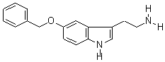 5-苄氧基色胺盐酸盐结构式_52055-23-9结构式