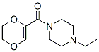 (9ci)-1-[(5,6-二氢-1,4-二噁英-2-基)羰基]-4-乙基哌嗪结构式_521283-70-5结构式