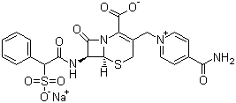 头孢磺啶钠结构式_52152-93-9结构式
