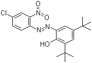 2-(2’-硝基-4’-氯苯偶氮)-4,6-二叔丁基酚结构式_52184-29-9结构式