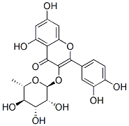 槲皮苷结构式_522-12-3结构式