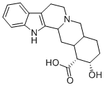 育亨酸结构式_522-87-2结构式