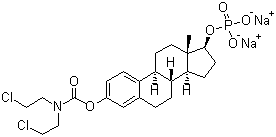 雌莫司汀磷酸钠结构式_52205-73-9结构式
