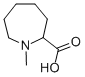 1-甲基氮杂烷-2-羧酸结构式_5227-51-0结构式