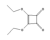 方酸二乙酯结构式_5231-87-8结构式