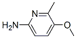 5-甲氧基-6-甲基吡啶-2-胺结构式_52334-83-5结构式