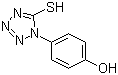 1-(4-羟基苯基)-5-巯基-四氮唑结构式_52431-78-4结构式