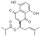 Isobutyrylshikonin Structure,52438-12-7Structure