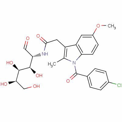 Glucametacin Structure,52443-21-7Structure