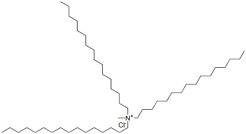 三(十六烷基)甲基氯化铵结构式_52467-63-7结构式