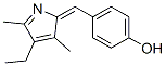 (9ci)-4-[(4-乙基-3,5-二甲基-2H-吡咯-2-基)甲基]-苯酚结构式_524746-06-3结构式