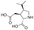 (2S,3S,4R)-3-(羧甲基)-4-异丙基吡咯烷-2-羧酸结构式_52497-36-6结构式