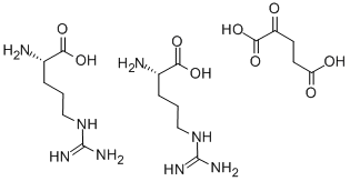 L-精氨酸alpha-酮戊二酸(2:1)结构式_5256-76-8结构式