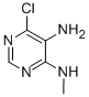 4-(甲氨基)-5-氨基-6-氯嘧啶结构式_52602-68-3结构式
