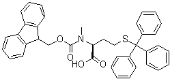 N-[(9H-芴-9-基甲氧基)羰基]-N-甲基(三苯基)蛋氨酸结构式_526210-71-9结构式