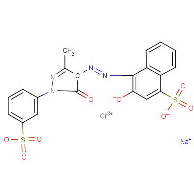 酸性红 186结构式_52677-44-8结构式