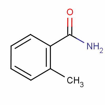 2-甲基苯甲酰胺结构式_527-85-5结构式