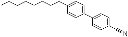 4-正辛基-4-氰基联苯结构式_52709-84-9结构式