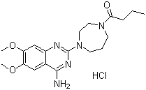 盐酸布那唑嗪结构式_52712-76-2结构式