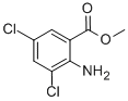 2-氨基-3,5-二氯苯甲酸甲酯结构式_52727-62-5结构式