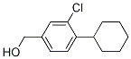 (3-氯-4-环己基苯基)甲醇结构式_52758-47-1结构式
