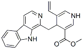 (+)-5-乙烯基-1,4-二氢-4-(9h-吡啶并[3,4-b]吲哚-1-甲基)-3-吡啶羧酸甲酯结构式_52811-48-0结构式
