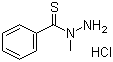 N-甲基-n-硫代苯甲酰基肼盐酸盐结构式_52816-36-1结构式