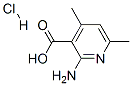 2-氨基-4,6-二甲基烟酸盐酸盐结构式_52834-01-2结构式