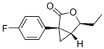 (1s,4s,5r)-(9ci)-4-乙基-1-(4-氟苯基)-3-噁双环[3.1.0]-2-己酮结构式_528588-19-4结构式
