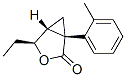 (1s,4s,5r)-(9ci)-4-乙基-1-(2-甲基苯基)-3-噁双环[3.1.0]-2-己酮结构式_528588-20-7结构式