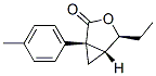 (1s,4s,5r)-(9ci)-4-乙基-1-(4-甲基苯基)-3-噁双环[3.1.0]-2-己酮结构式_528588-22-9结构式