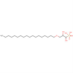 (2R)-2-hydroxy-3-(octadecyloxy)propyl dihydrogen phosphate Structure,52977-29-4Structure