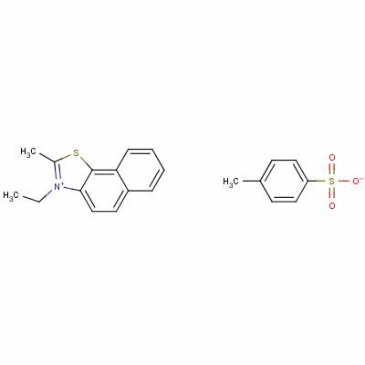 3-Ethyl-2-methylnaphtho[2,1-d]thiazolium toluene-p-sulphonate Structure,53019-76-4Structure