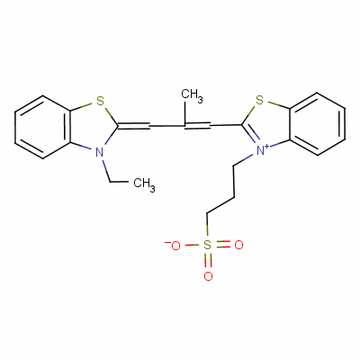 2-[3-(3-乙基-3h-苯并噻唑-2-亚基)异丁-1-烯基]-3-(3-磺酸基丙基)苯