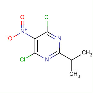 4,6-Dichloro-2-(1-methylethyl)-5-nitropyrimidine Structure,53039-35-3Structure