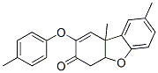 2-(4-Methylphenoxy)-4a,9b-dihydro-8,9b-dimethyl-3(4h)-dibenzofuranone Structure,53042-30-1Structure