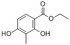 2,4-二羟基-3-甲基苯甲酸乙酯结构式_53103-57-4结构式