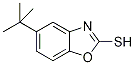 5-叔丁基-苯并噁唑-2-硫醇结构式_53146-48-8结构式