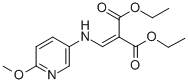 2-((6-甲氧基吡啶-3-基氨基)亚甲基)丙二酸二乙酯结构式_53241-90-0结构式
