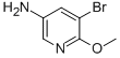 5-氨基-3-溴-2-甲氧基吡啶结构式_53242-18-5结构式