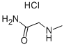 H-Sar-NH2.HCl结构式_5325-64-4结构式