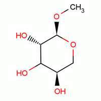 甲基-beta-d-阿拉伯糖苷结构式_5328-63-2结构式