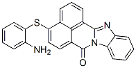 4-(O-氨基苯基硫代)-7h-苯并咪唑并[2,1-a]苯[de]异喹啉-7-酮结构式_53304-40-8结构式